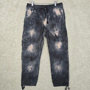Sanctuary x Anthropologie Pants Womens M Baggy Barrel Cargo Tie Dye